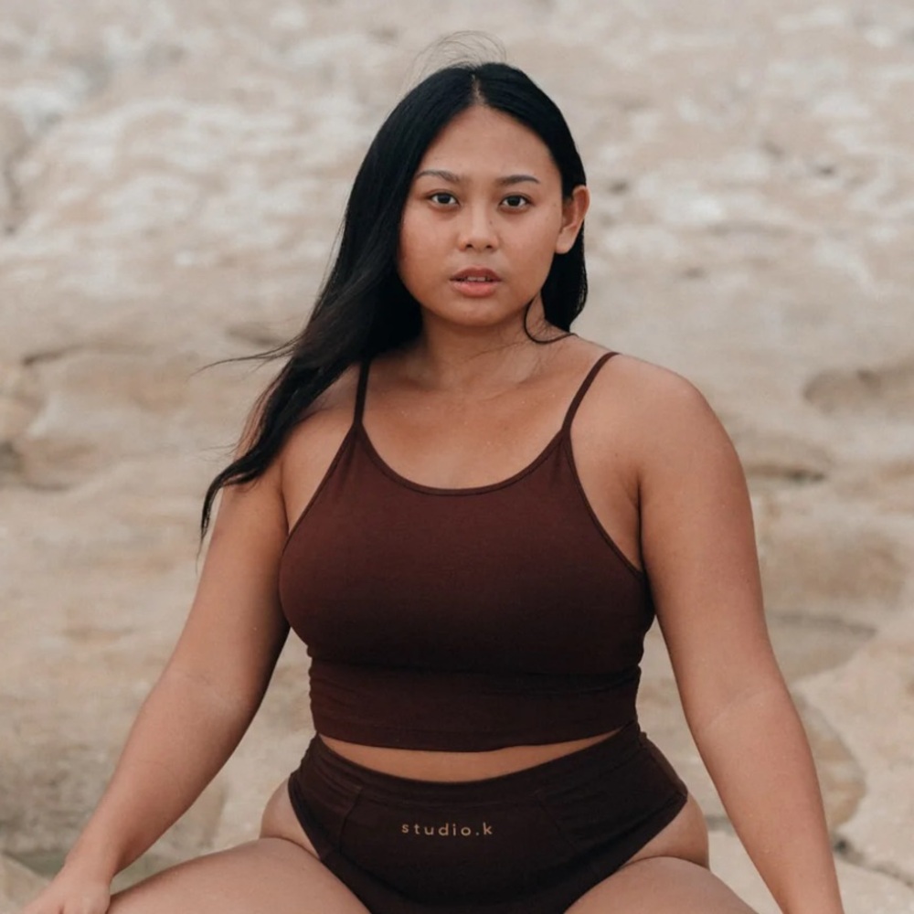 Studio K Yoga Esther Bamboo Built-In Bra Crop